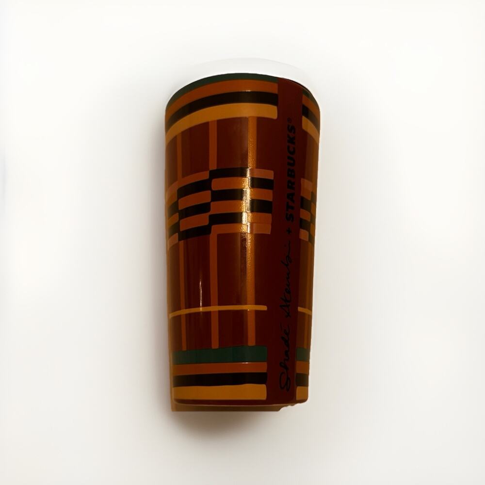 Starbucks SHADÉ AKANBI 12oz Ceramic Tumbler Mug 2023 - New w/Factory Tags - RARE